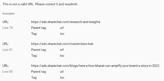 Fix Invalid URLs Fix Invalid URLs