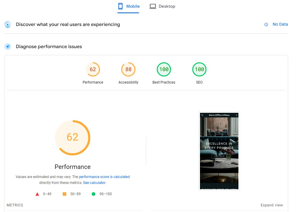 Google PageSpeed Insights