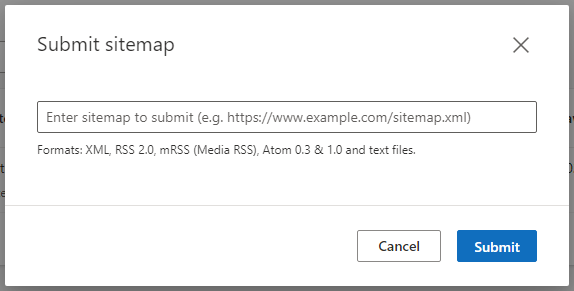 Submit Sitemaps Webmaster Tools