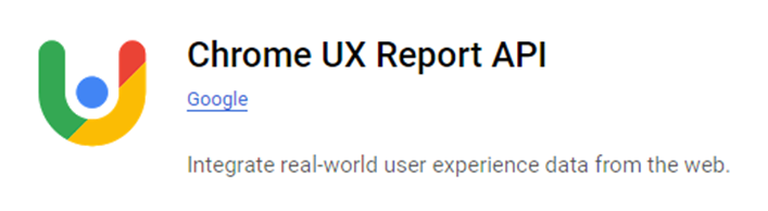 Access Chrome User Experience Report (CrUX)