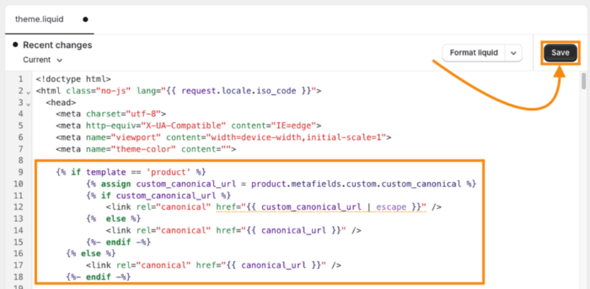 Add Canonical Tags to HTML: Add Canonical Tags to HTML:
