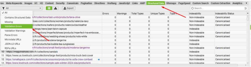 Resolve Markup Errors: