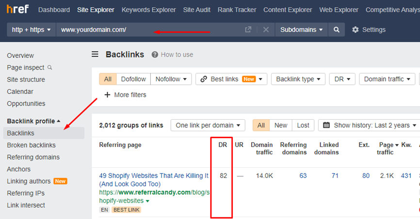 Analyze Competitor Backlink Profiles